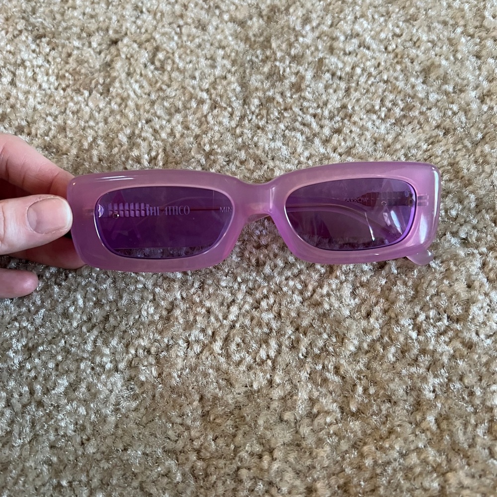 The Attico X Linda Farrow Mini Marfa sunglasses